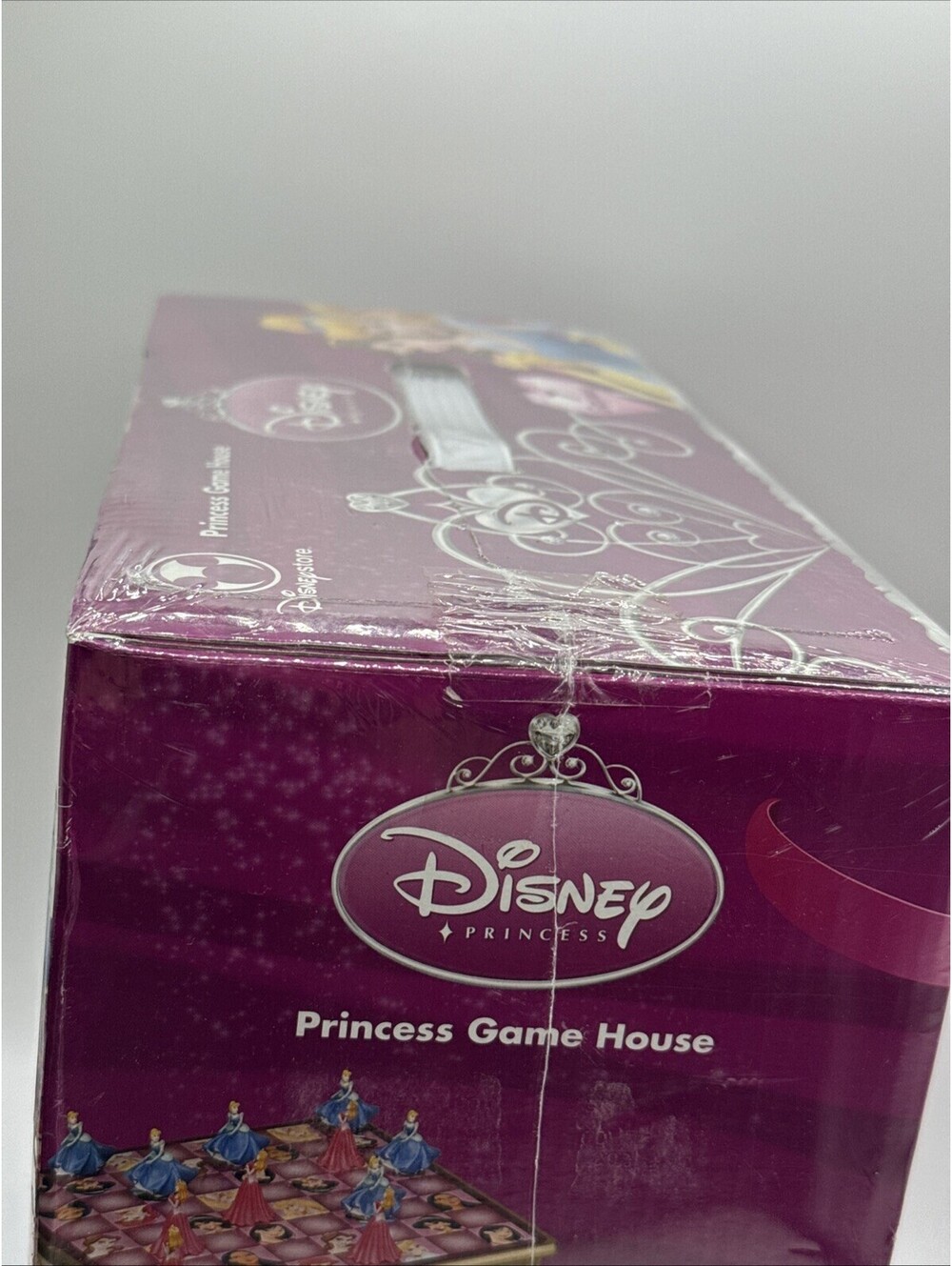 Disney Store Princess Board Game House 2002 Storage Box 7 Games Sealed Checkers - Picture 4 of 7